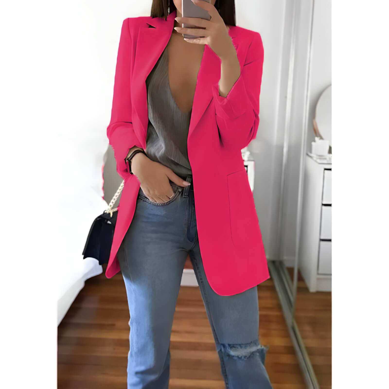 Blazer Alongado Fashionist