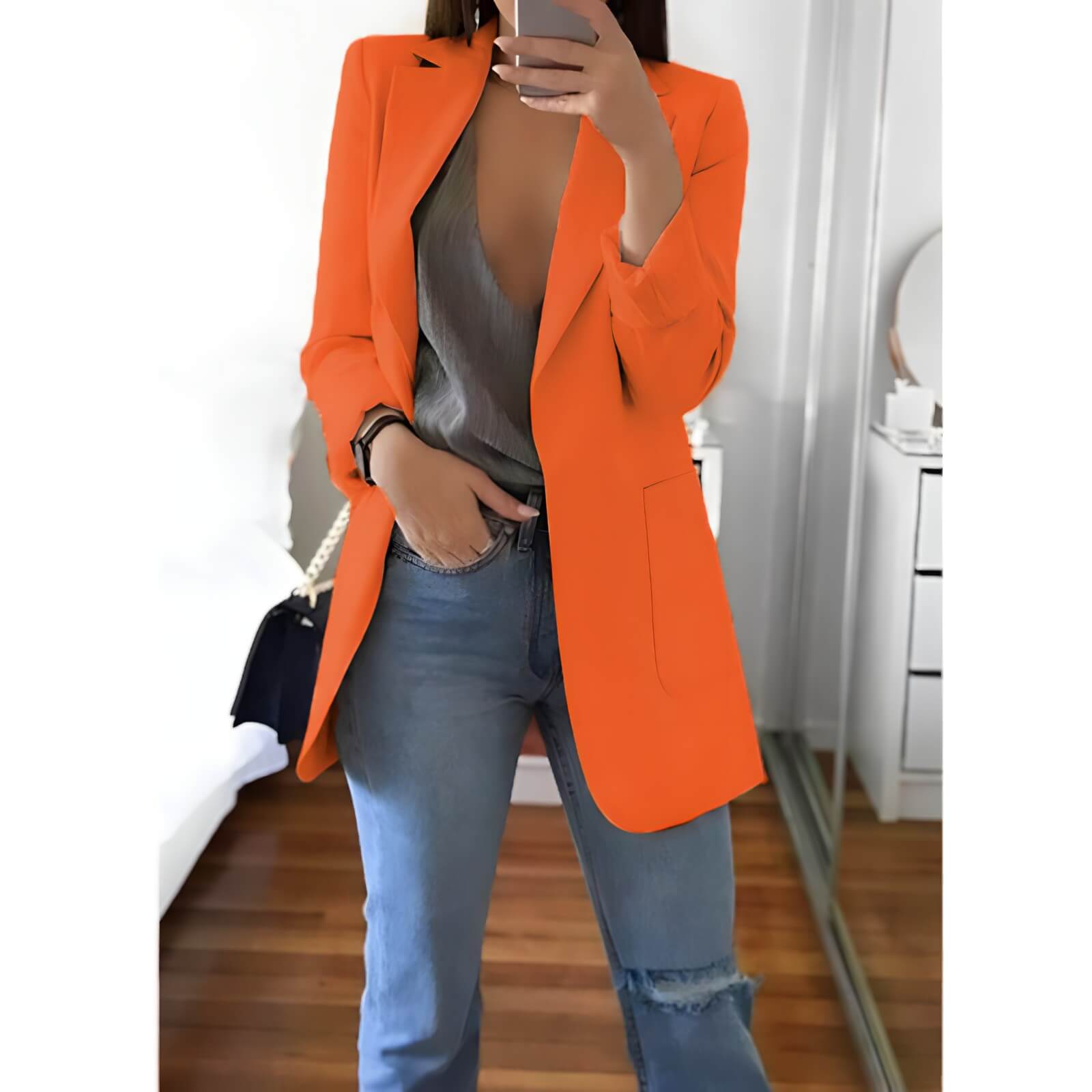 Blazer Alongado Fashionist