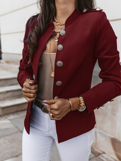 Blazer com Abotoamento Livin